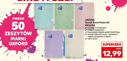 Kaufland OXFORD Zeszyt Touch Pastel A5 oferta