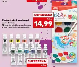 Kaufland Zestaw farb akwarelowych seria Colorun oferta