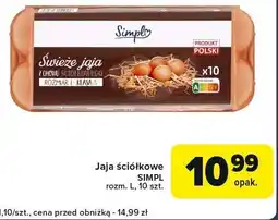 Globi Jajka ściółkowe Simpl L oferta