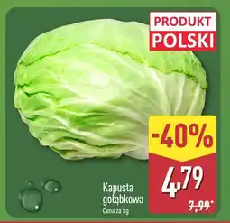 ALDI Kapusta głowkowa Aldi oferta