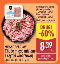 ALDI Mięso mielone z szynki wieprzowej Mięsne Specjały oferta