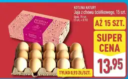 ALDI Jajka z chowu ściółkowego Kotlina Natury oferta