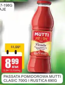 Bingo PASSATA POMIDOROWA MUTTI CLASIC I RUSTICA oferta