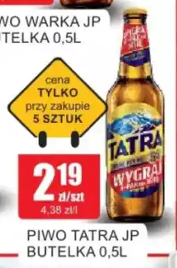 Bingo PIWO TATRA JP BUTELKA oferta
