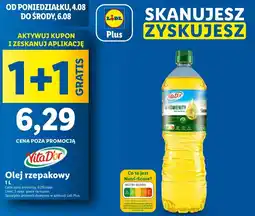 Lidl Olej rzepakowy Vita D'Or 1L oferta
