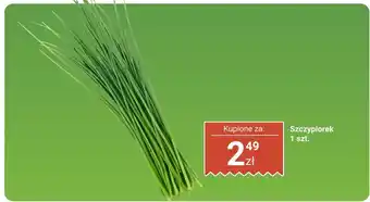 Biedronka Szczypiorek 1 szt. Biedronka oferta