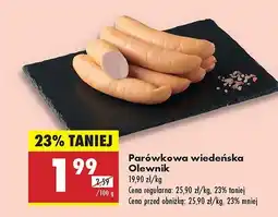 Biedronka Parówkowa wiedeńska Olewnik oferta