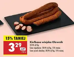 Biedronka Kiełbasa wiejska Olewnik oferta