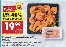 Biedronka Krewetki całe Marinero oferta