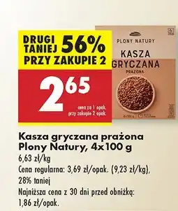 Biedronka Kasza gryczana prażona Plony Natury oferta