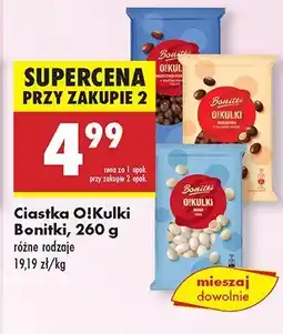 Biedronka Ciastka O!Kulki Bonitki oferta