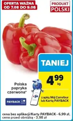 Carrefour Express Polska papryka czerwona oferta