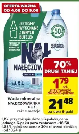 Woda mineralna NAŁĘCZOWIANKA