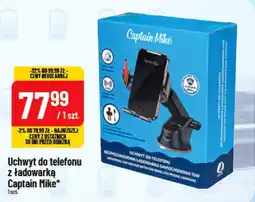 Polomarket Uchwyt do telefonu z ładowarką Captain Mike oferta