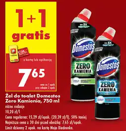 Biedronka Żel do WC Domestos Zero Kamienia oferta