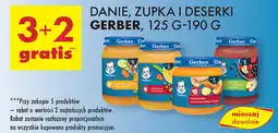 Biedronka Dania, zupki, deserki gerber oferta
