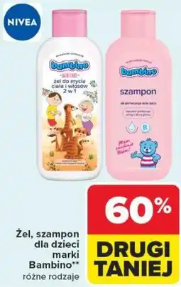 Carrefour Żel, szampon Bambino oferta
