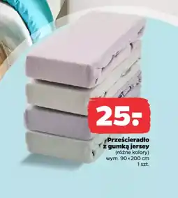 Netto Prześcieradło z gumką jersey oferta