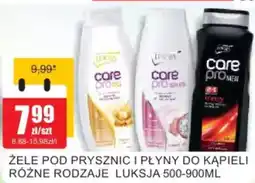 Bingo ŻELE POD PRYSZNIC I PŁYNY DO KĄPIELI LUKSJA oferta