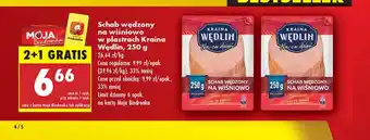 Biedronka Schab wędzony Kraina Wędlin oferta