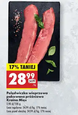 Biedronka Polędwica wieprzowa Kraina Mięs oferta