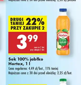 Biedronka Sok Hortex oferta