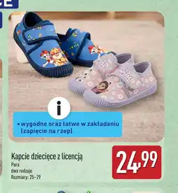 ALDI Kapcie oferta