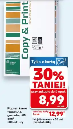 Kaufland Papier ksero GM oferta