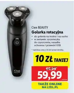 Lidl Cien BEAUTY Golarka rotacyjna oferta