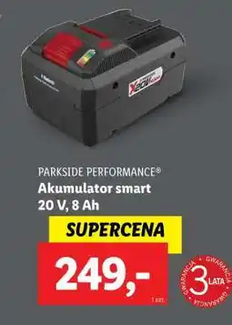 Lidl PARKSIDE PERFORMANCE Akumulator smart, 20 V, 8 Ah oferta