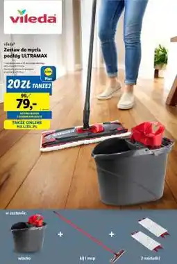 Lidl Vileda Zestaw do mycia podłóg ULTRAMAX oferta