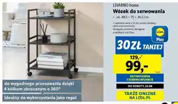 Lidl LIVARNO home Wózek do serwowania oferta