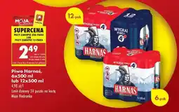 Biedronka Piwo Harnaś, 6x500 ml lub 12x500 ml oferta