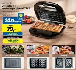 Lidl Silvercrest Opiekacz 3 w 1 oferta