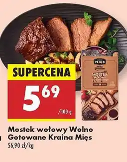 Biedronka Mostek wołowy Wolno Gotowane Kraina Mięs oferta