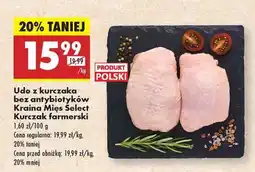 Biedronka Udo z kurczaka bez antybiotyków Kraina Mięs Select Kurczak farmerski oferta