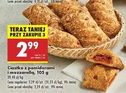 Biedronka Ciastko z pomidorami i mozzarellą, 105 g oferta