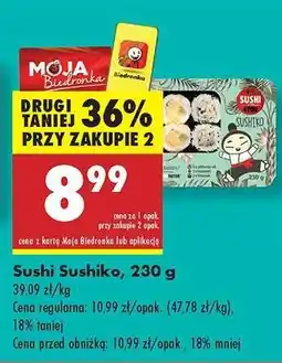 Biedronka Sushi Sushiko 230 g oferta