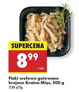 Biedronka Flaki wołowe gotowane krojone Kraina Mies 500 g oferta