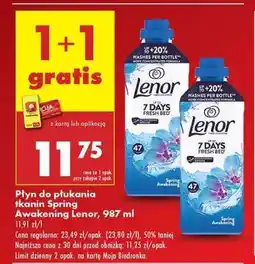 Biedronka Płyn do płukania tkanin Spring Awakening Lenor, 987 ml oferta
