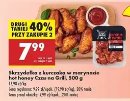 Biedronka Skrzydełka z kurczaka w marynacie hot honey Czas na Grill , 500 g oferta