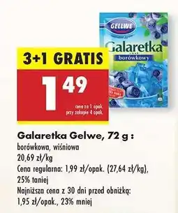 Biedronka Galaretka Gelwe, 72 g oferta