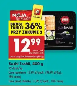 Biedronka Sushi Toshii 400 g oferta