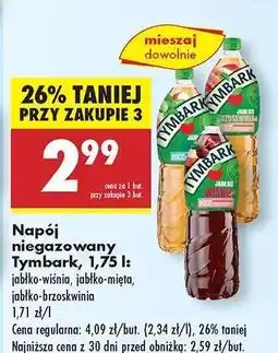 Biedronka Napój niegazowany Tymbark 1,75 l oferta