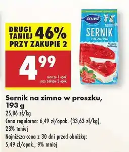 Biedronka Sernik na zimno w proszku, 193 g oferta