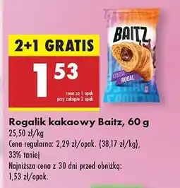 Biedronka Rogalik kakaowy Baitz 60 g oferta