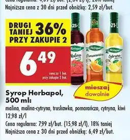 Biedronka Syrop Herbapol, 500 ml oferta