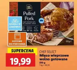Lidl CHEF SELECT Mięso wieprzowe wolno gotowane oferta