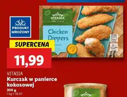 Lidl VITASIA Kurczak w panierce kokosowej oferta