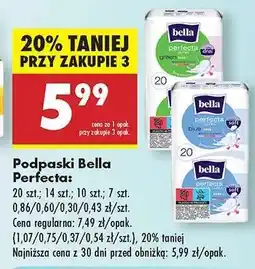 Biedronka Podpaski Bella Perfecta oferta